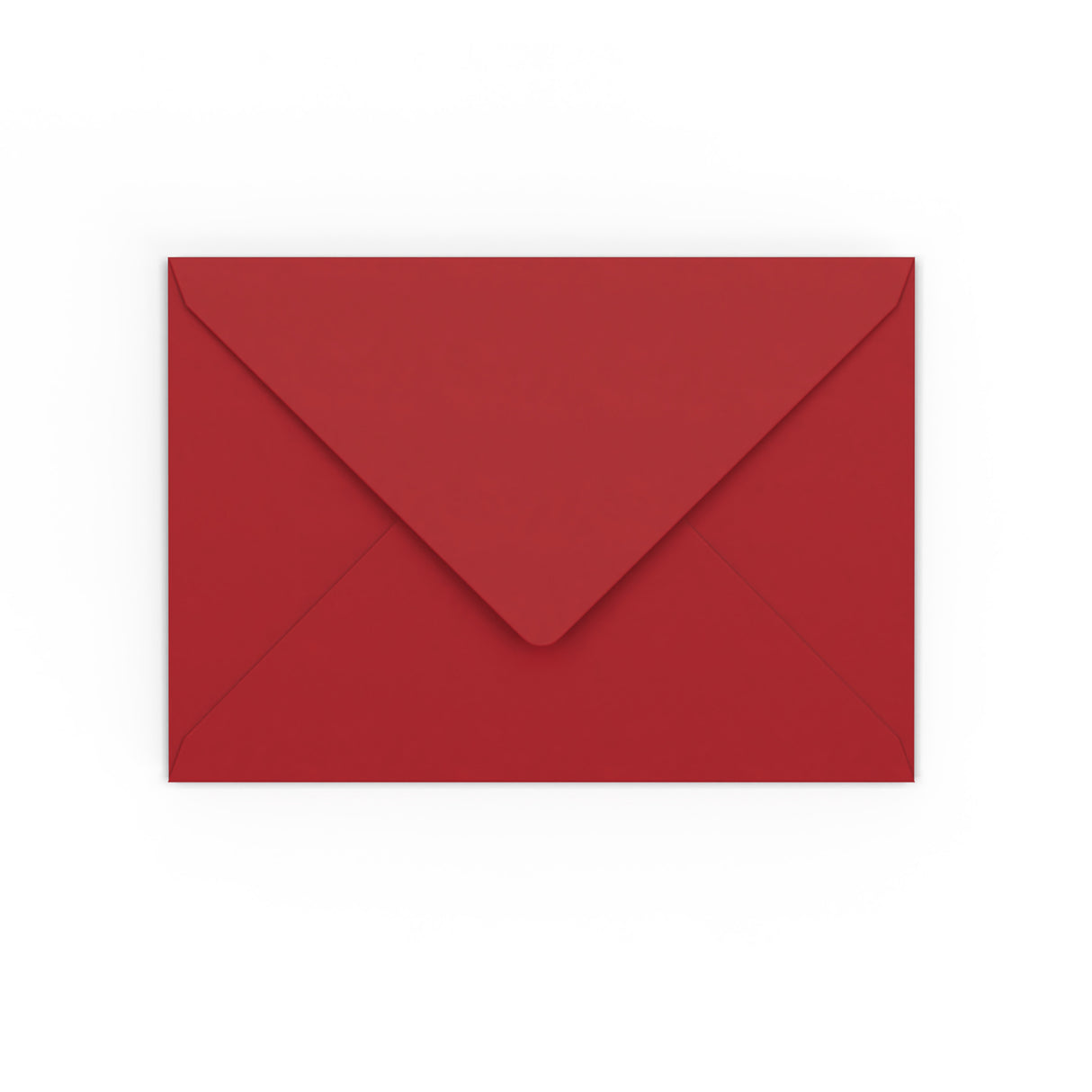C6 Dark Red Gummed V-Flap Envelope (114 x 162mm)