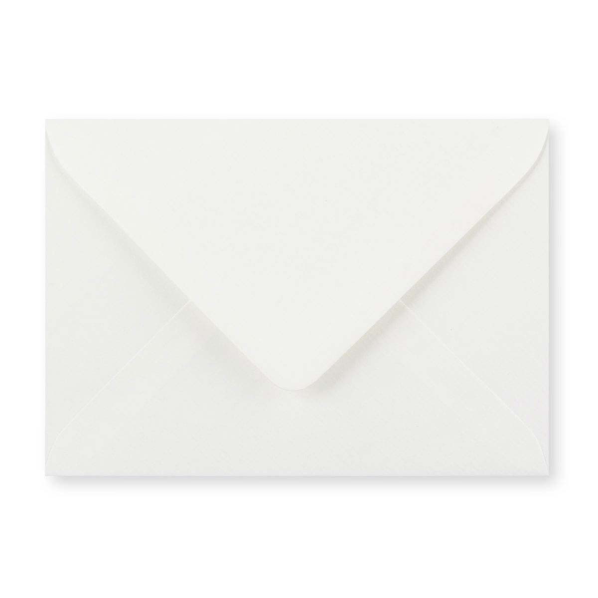 White lightweight laid envelope (90gsm) 114x162 mm (C6)