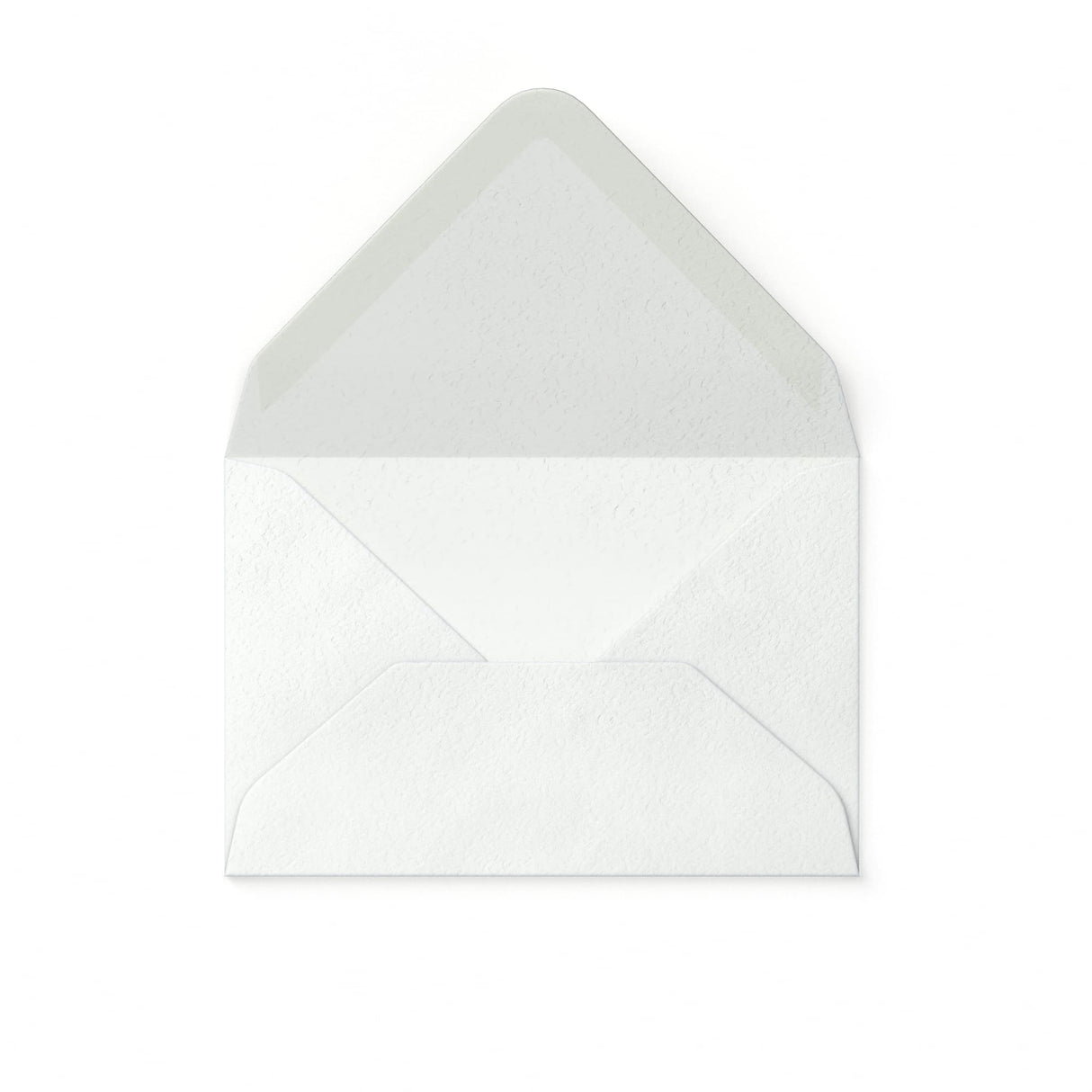 White Envelope Hammered Texture 62x94 mm