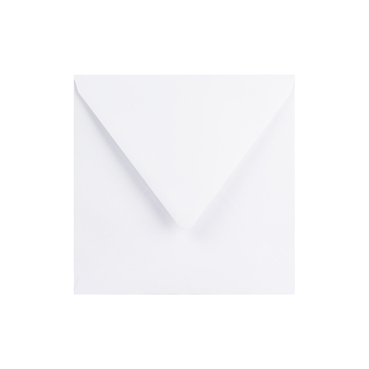 White Envelope - Diamond Flap 175x175 mm