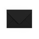 Black British Made Gummed V-Flap Envelope (133 x 184mm)