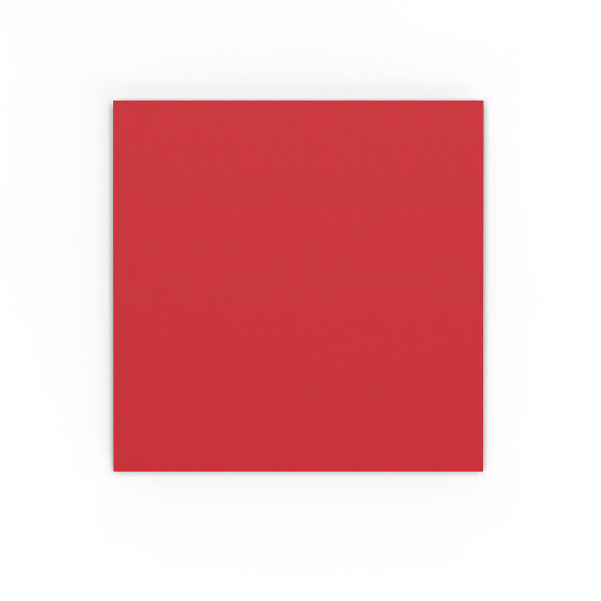 Cherry Red British Made Gummed V-Flap Envelope (155 x 155mm)