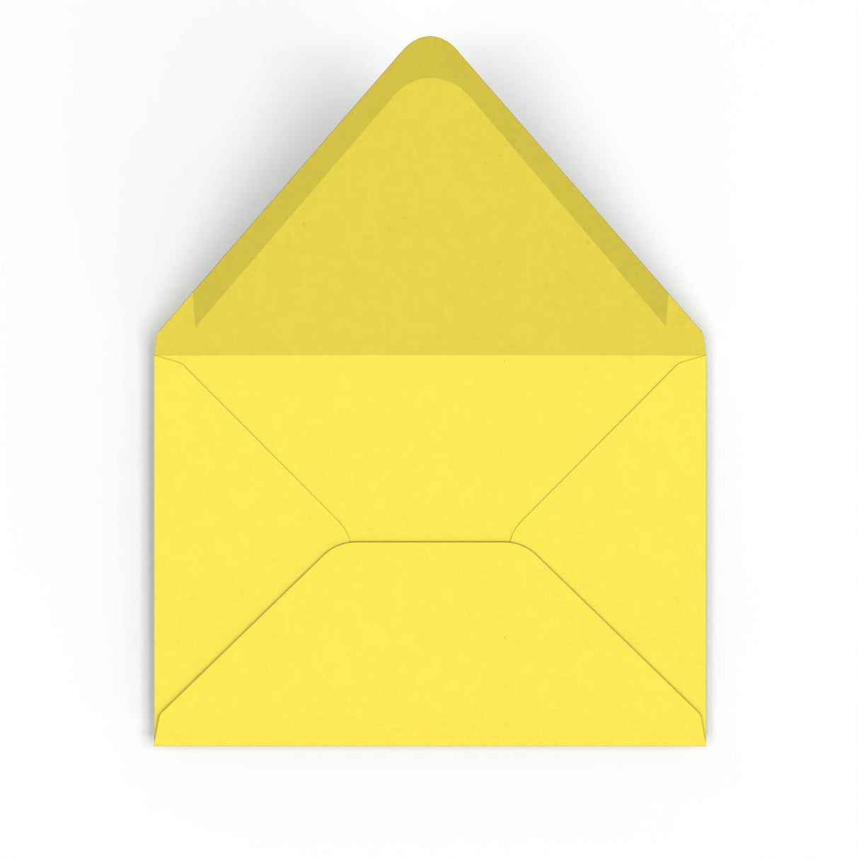 C5 Sunflower Yellow British Made Gummed V-Flap Envelope (162 x 229mm)