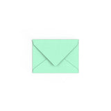 C7 Jade Green British Made Gummed V-Flap Envelope (82 x 113mm)