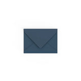 C7 Navy Blue British Made Gummed V-Flap Envelope (82 x 113mm)