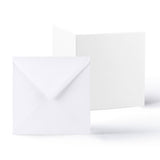 White Smooth Cards & Envelopes Pack