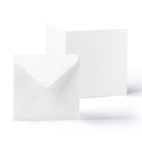 White Smooth Cards & Envelopes Pack