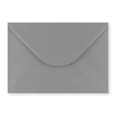 C5 Dark Grey Gummed V-Flap Greetings Envelope (162 x 229mm)