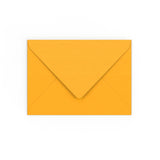 Dark Yellow Gummed V-Flap Envelope (133 x 184mm)