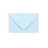 Pale Blue Gummed V-Flap Envelope (65 x 94mm)