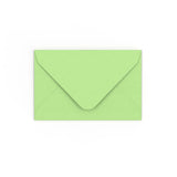 Pale Green Gummed V-Flap Envelope (65 x 94mm)