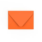 C7 Orange Gummed V-Flap Envelope (82 x 113mm)