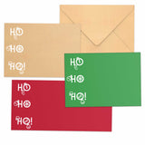 Christmas Envelopes HO HO HO