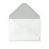 White Envelope Hammered Texture 114x162 mm (C6)
