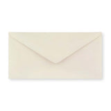DL Ivory Wove Gummed V-Flap Envelope (110 x 220mm)